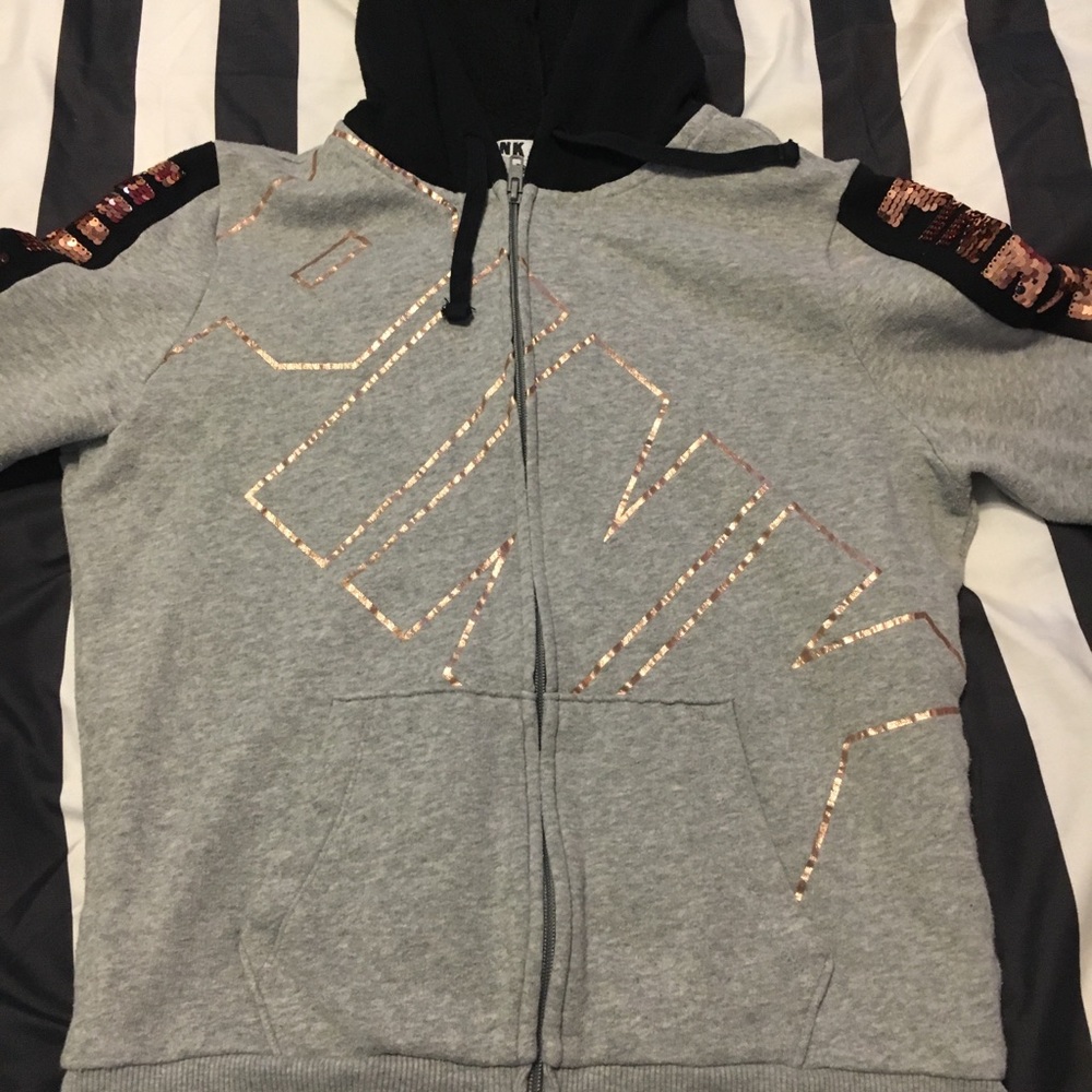 PINK zip up